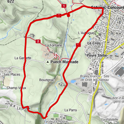 La Roque - L'Aubugue - Sébazac-Concourès