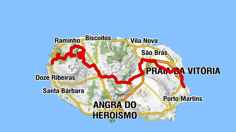 Cabo da Praia - R3 - Igreja de Nossa Senhora da Pena - Igreja da Nossa Senhora dos Milagres