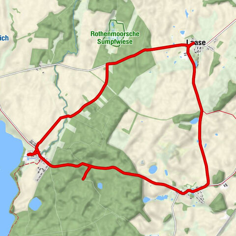 Eickelberg - Kirche Eikelberg - Groß Labenz - Laase