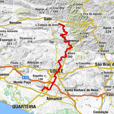 Loulé - Capela de Nossa Senhora da Conceição - Altura - Fonte Morena