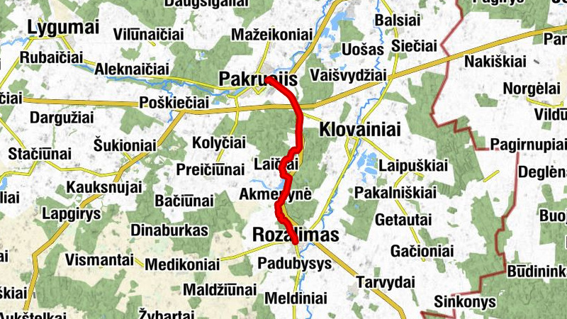 Pakruojis - Rozalimo kapinių koplyčia - Rozalimo Švč. Mergelės Marijos Vardo bažnyčia - Rozalimo bažnyčios šventoriaus koplyčia