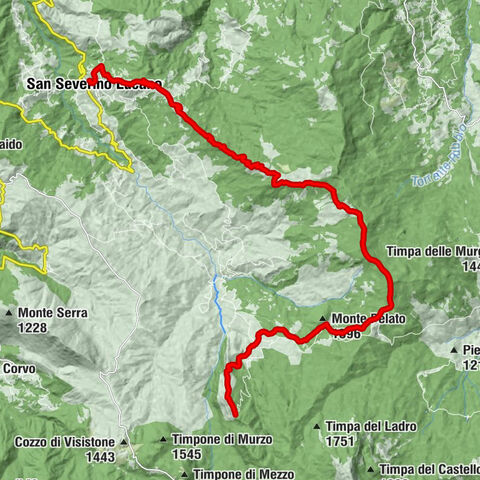 San Severino Lucano - Acquatremola - Rifugio pino loricato - Rifugio Pino Loricato