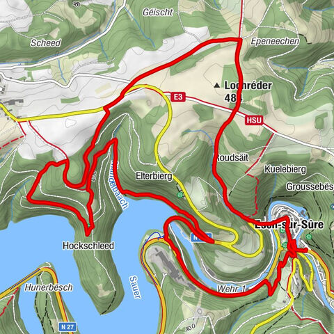 Esch-sur-Sûre - Hôtel Beau Site - Sainte-Hélène - Le Postillon