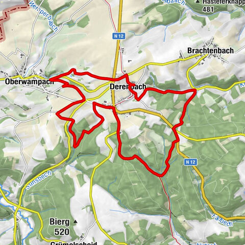 Sainte-Madeleine - Derenbach - Oberwampach