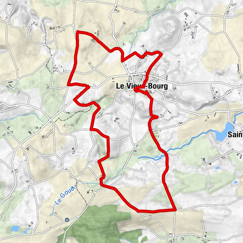 Le Vieux-Bourg - Colédic - Coat Fall - Kerboeuf