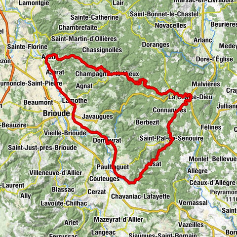 Escorgechat - Église Saint-Roch - Église abbatiale Saint-Robert - Le Jaladif