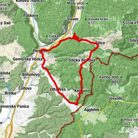 Plešivec - Micio - Gombasecká jaskyňa - Gombasek