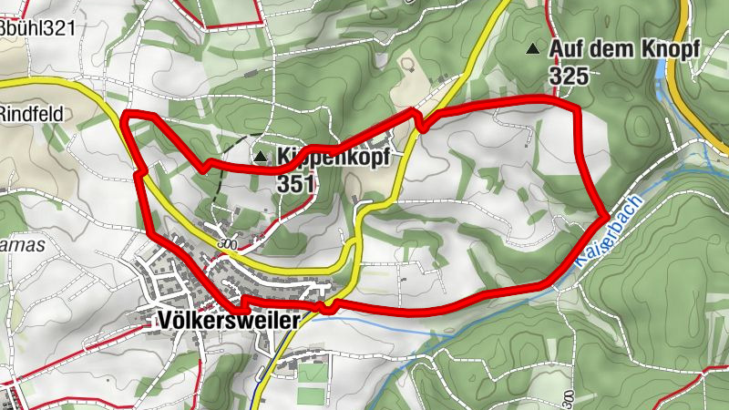 Völkersweiler - St. Silvester - Kippenkopf