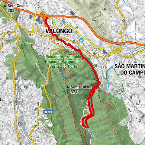 Valongo - Rio Ferreira e Rio Simão - Couce