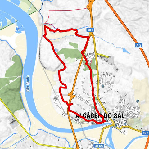 Alcácer do Sal (Santa Maria do Castelo e Santiago) e Santa Susana - Bairro do Olival Queimado - Alcácer do Sal