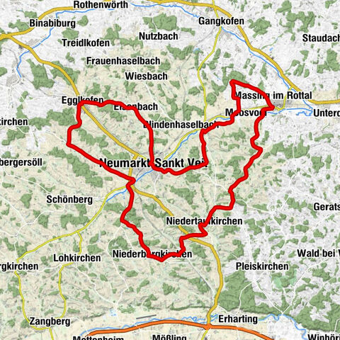 Neumarkt-Sankt Veit - St. Leonhard - St. Ägidius - St. Johann Baptist