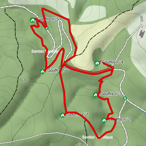 Oloron-Sainte-Marie - Gouffre n°1 - Gouffre n°2 - Gouffre n°3