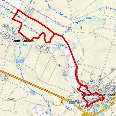 La Barbinière - Mauzé-sur-le-Mignon - Bran - Cram-Chaban