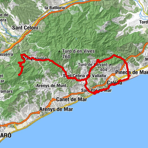Calella - Sant Andreu - la Salut - el Corredor