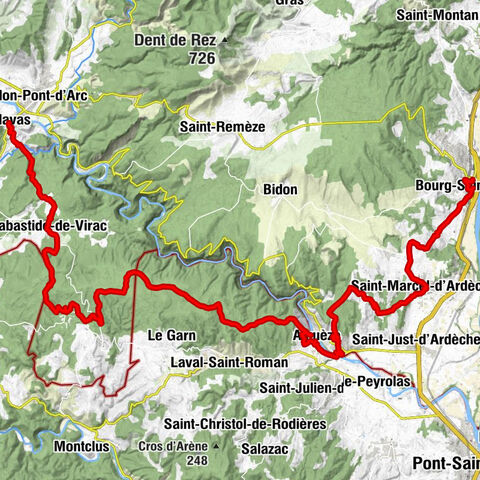 Salavas - Au vieux porche - Chapelle des Pénitents - Bourg-Saint-Andéol