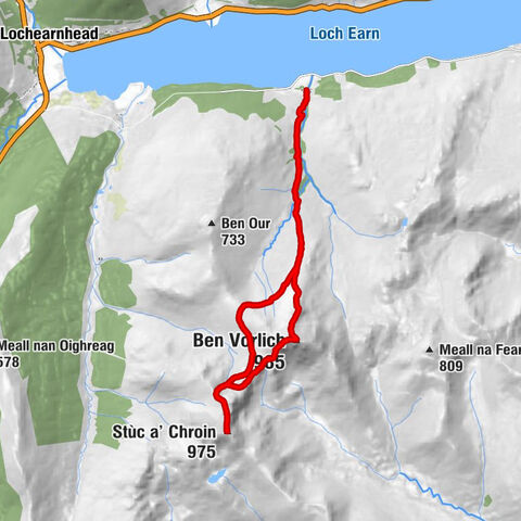 Perth and Kinross - Ben Vorlich - Stùc a' Chroin - Stirling