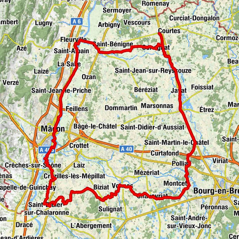 Pont-de-Vaux - Église Notre-Dame-de-l'Assomption - Église Saint-Barthélemy - Église Saint-Didier