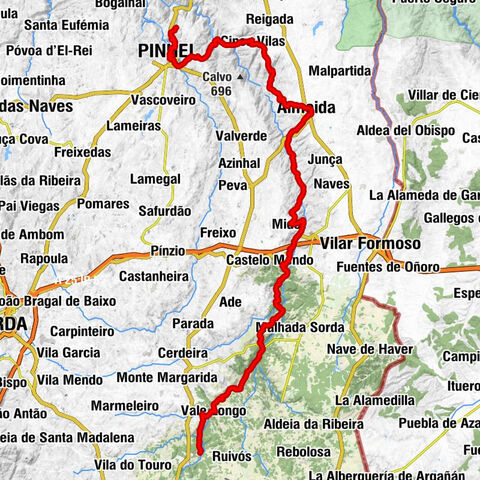 Seixo do Côa e Vale Longo - Igreja Matriz de Porto de Ovelha - Nª Sª da Expectação - Entre Portas - Pinhel