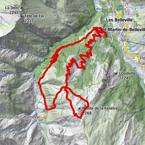 Le Chatelard - Lachat - Col de la Fenêtre - Les Priots