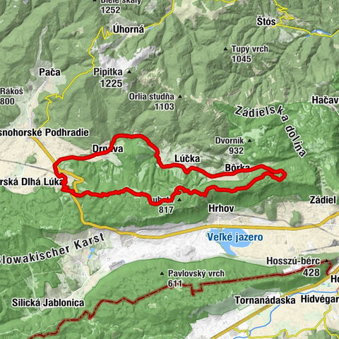 Drnava - Kostol sv. Františka Xaverského - Kostol sv. Jána Krstiteľa - Lipovník
