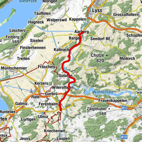 Gümmenen - Kleingümmenen - Reformierte Kirche Aarberg - Aarberg