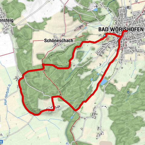 Bad Wörishofen - Osterlauchdorf - Rehwinkel - Gasthof Hartenthaler Hof