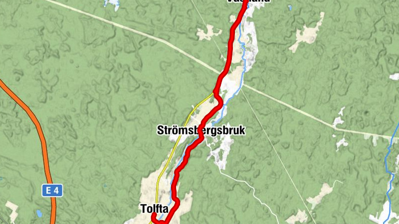 Tolfta - Bro gård - Västlands kyrka - Västland
