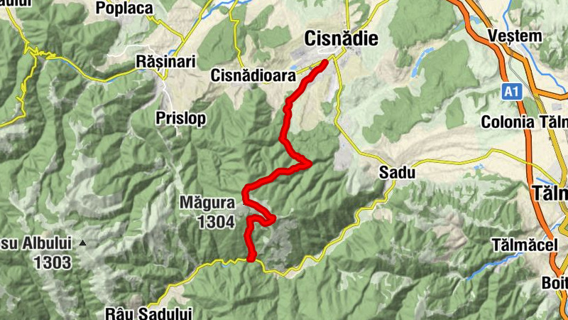 Cisnădie - Stejarul - Măgura