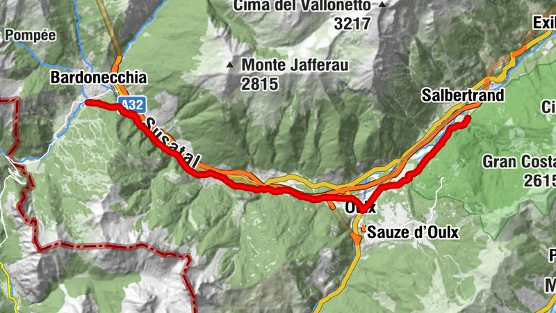 Sentiero Italia: Salbertrand - Bardonecchia
