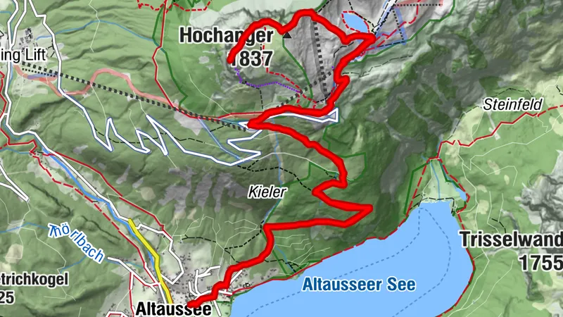 Von Altaussee auf den Losergipfel