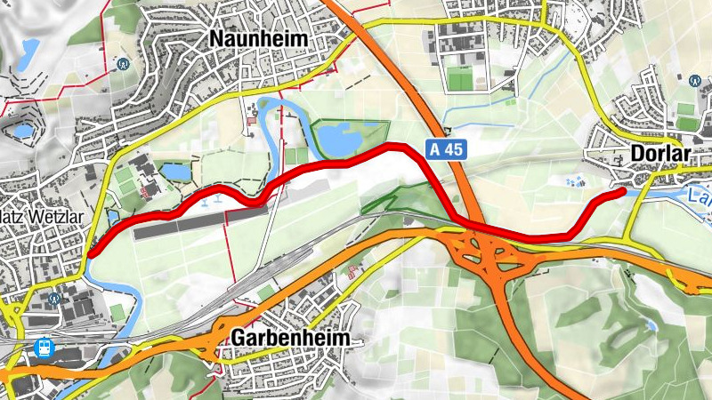 Río Lahn en canoa, 7ª etapa Lahnau-Dorlar hasta Wetzlar-Fischerhütte