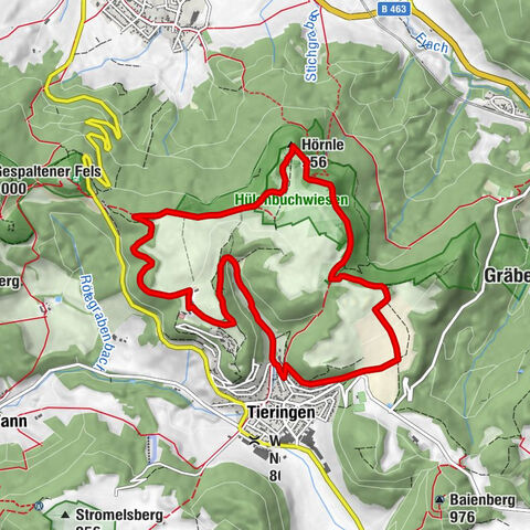 HochAlbPfad Tieringer Hörnle in Meßstetten