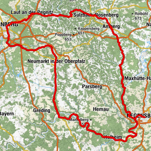 Fünf-Flüsse-Radweg