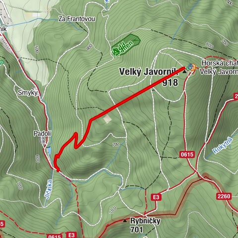 Veřovice - Velký Javorník