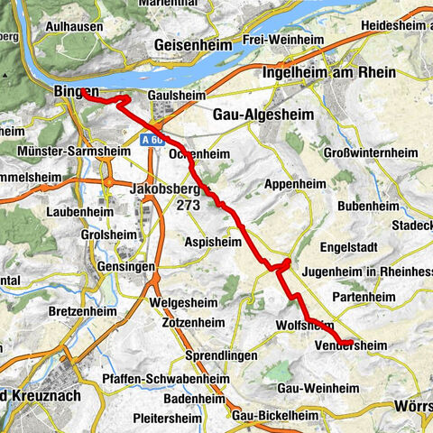 Von Bingen nach Vendersheim bei Wörrstadt #LL2ROM_E011