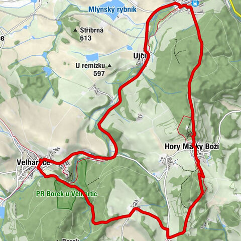 Narození Panny Marie - U Bílého beránka - Na kovárně - Kostel Jména Panny Marie