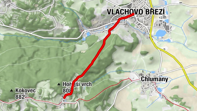 Hostinec u Svatošu - Vlachovo Březí - Dolní Kožlí