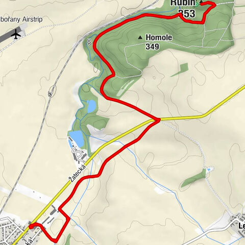 Podbořany - Dendrofon - Rubín - Sovy