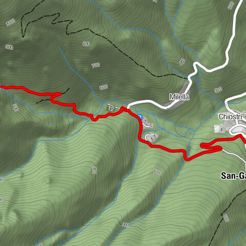 San-Gavino-di-Fiumorbo - Chiostri - Cascade de Buja