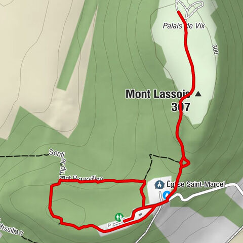 Vix - Mont Lassois - Église Saint-Marcel