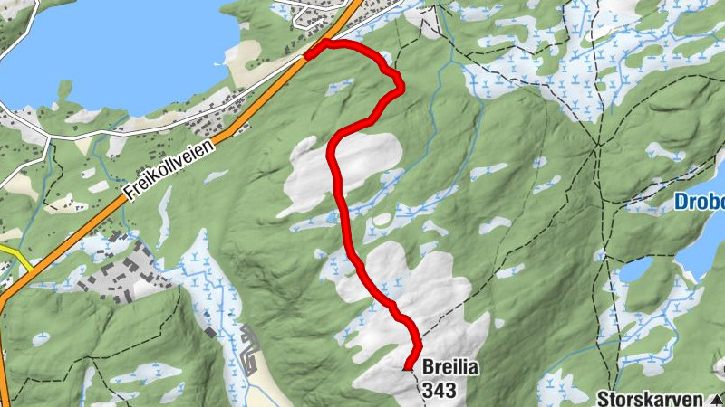 Skjærahøgda - Breilia