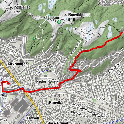 Kirkhaugen - Rønvikleira - Bodø - Bådåddjo - Restaurant ATTME