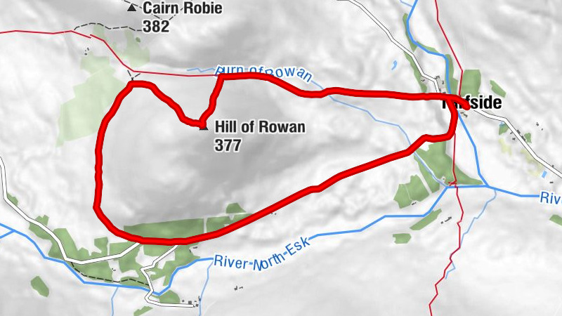 Tarfside - St Drostan's Church & Lodge - Hill of Rowan