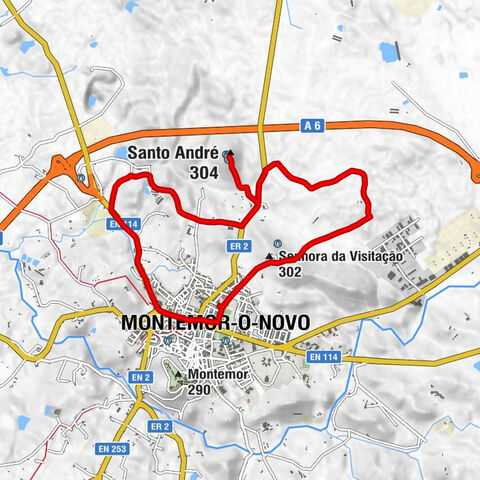 Nossa Senhora da Vila, Nossa Senhora do Bispo e Silveiras - Senhora da Visitação - Santo André - Montemor-o-Novo