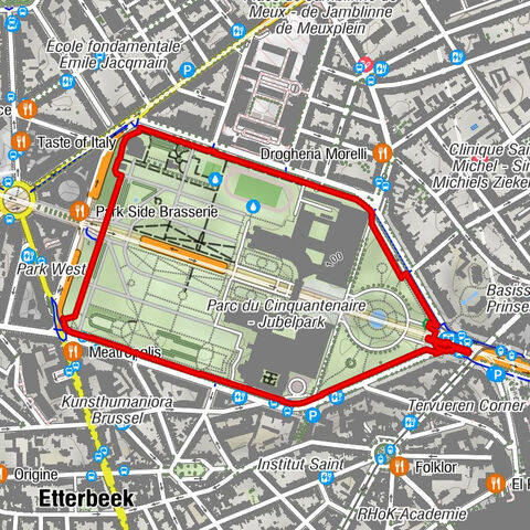 Merode - Woluwe-Saint-Lambert - Sint-Lambrechts-Woluwe - Grande mosquée de Bruxelles - Grote Moskee van Brussel - Schaerbeek - Schaarbeek