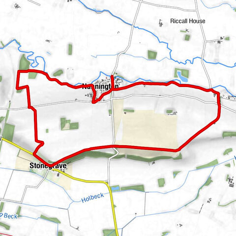 Nunnington - Church of All Saints and St James - Stonegrave - West Ness