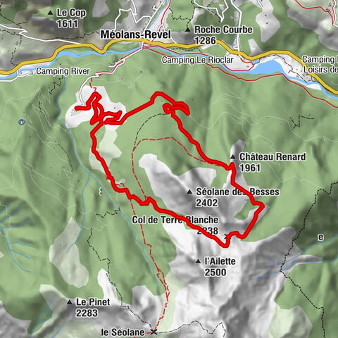 Gaudeissard - Col de Terre Blanche