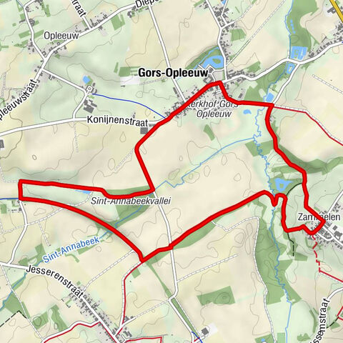 Zammelen - Sint-Martinuskerk - Gors - Sint-Amanduskerk