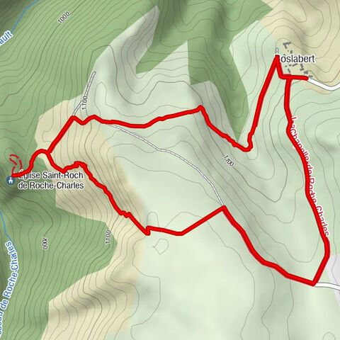 Église Saint-Étienne - Église Saint-Roch de Roche-Charles - Boslabert