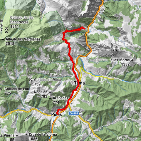 Allende - Cabañes - Pendes - Tama